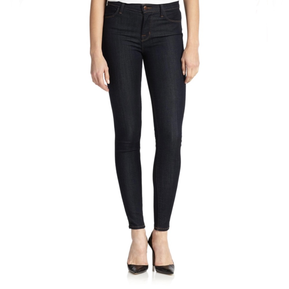 🎀 5/$25 J Brand Maria High Rise Skinny in After Dark sz 26